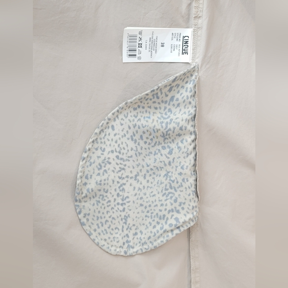 Cinque Beige Sleeveless Dress #779 Size EU 38 (US-M) - Picture 10 of 12
